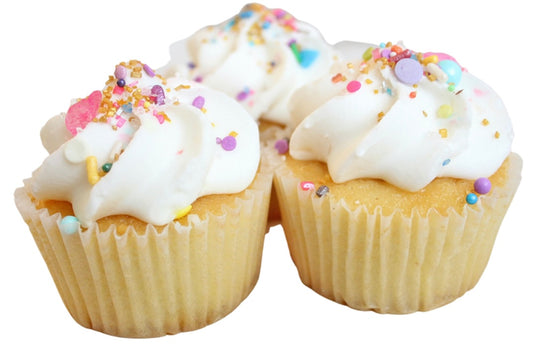 Birthday Funfetti Mini Simple Cupcake (Pack of 24)