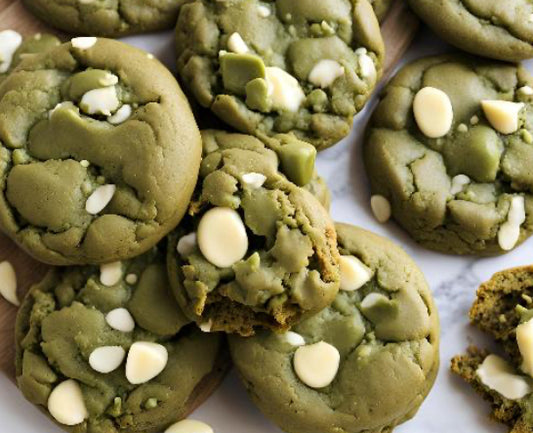 White Chocolate Chip Matcha Cookie - 5.5 oz