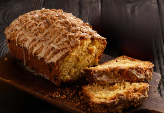 Apple Crumble Mini Loaf Cake