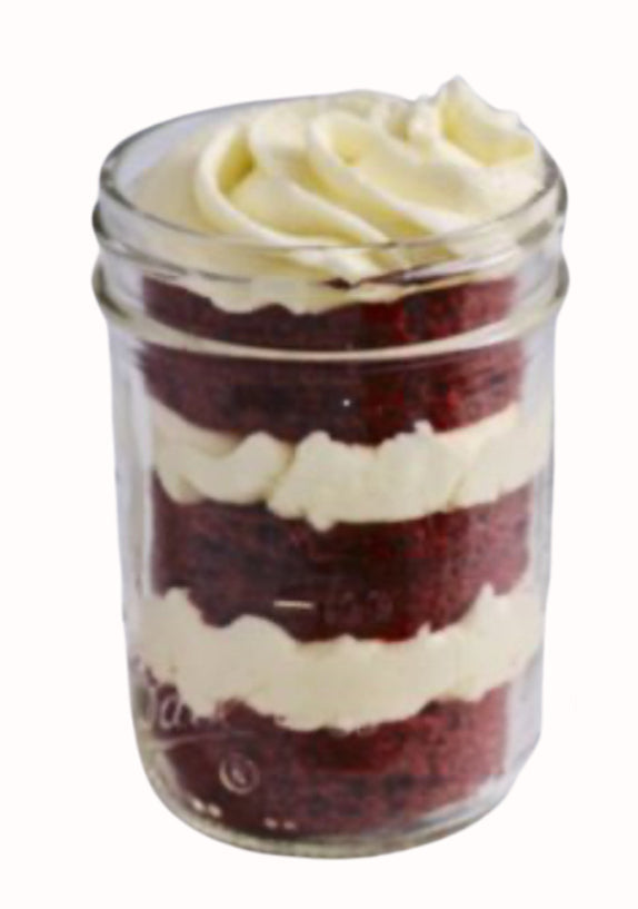 Red Velvet Cake Jar (Half 16 oz)