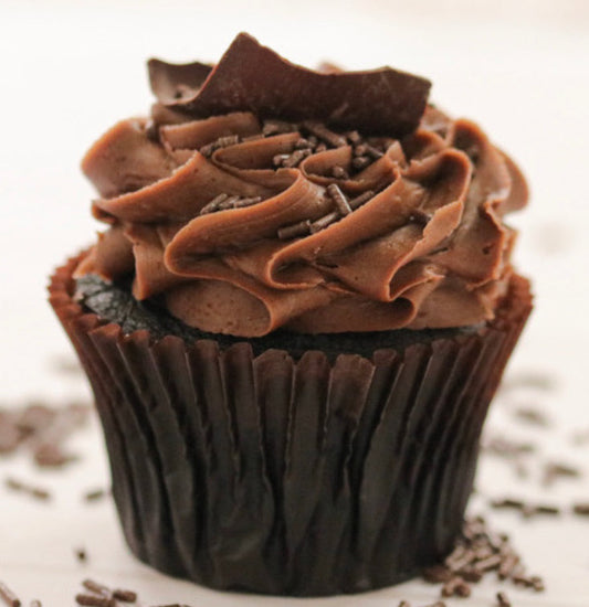 Triple Chocolate Custom Cupcake